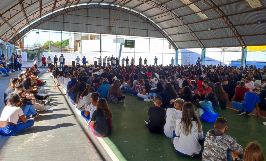 Durante esta semana, em todo o estado, as unidades escolares estaduais e as parceiras da Secretaria da Educação e do Esporte (SEED) realizaram o simulado de abandono.