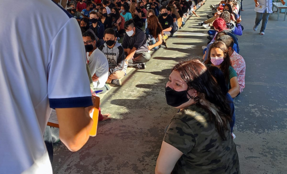 Durante esta semana, em todo o estado, as unidades escolares estaduais e as parceiras da Secretaria da Educação e do Esporte (SEED) realizaram o simulado de abandono.