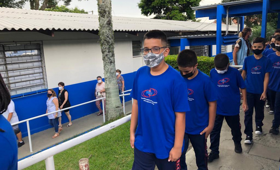 Durante esta semana, em todo o estado, as unidades escolares estaduais e as parceiras da Secretaria da Educação e do Esporte (SEED) realizaram o simulado de abandono.