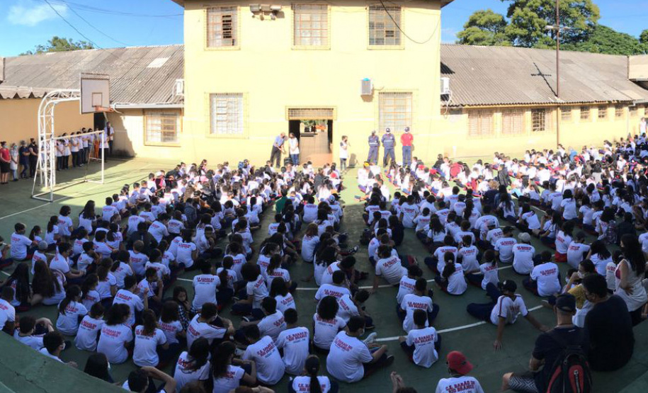 Durante esta semana, em todo o estado, as unidades escolares estaduais e as parceiras da Secretaria da Educação e do Esporte (SEED) realizaram o simulado de abandono.