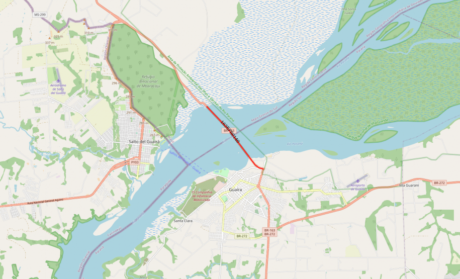 Reforma Ponte de Guaíra