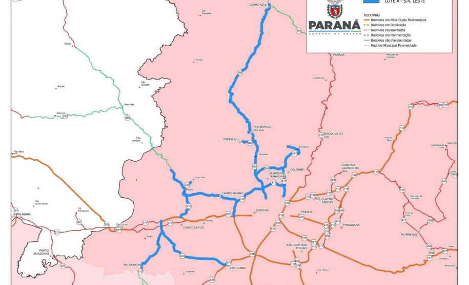 DER/PR avalia documentos da licitação para conservar 838,37 km de rodovias da RMC, Litoral e região Sul