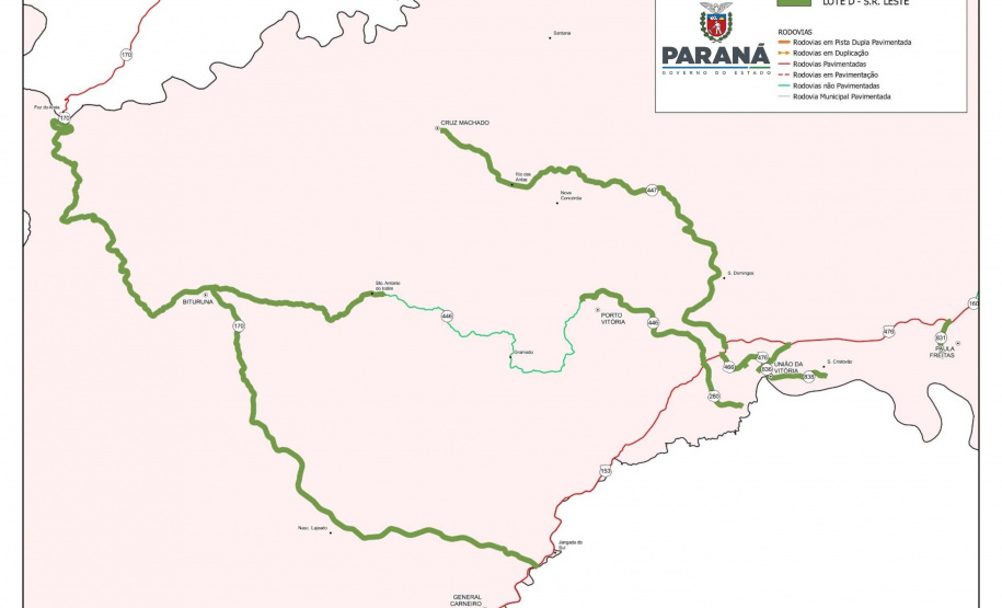DER/PR avalia documentos da licitação para conservar 838,37 km de rodovias da RMC, Litoral e região Sul