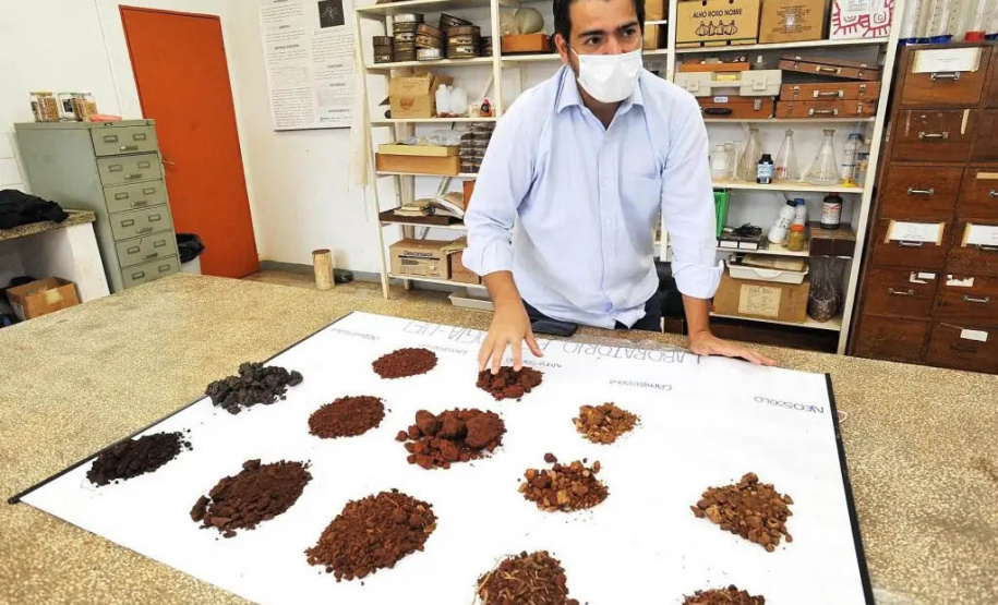 Projeto da UEL estuda tipos de solo da região de Londrina através de espectroscopia