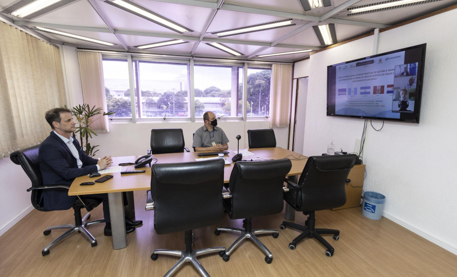 Sanepar inicia curso de boas prática e inovação em saneamento para países da América Latina, Caribe e África