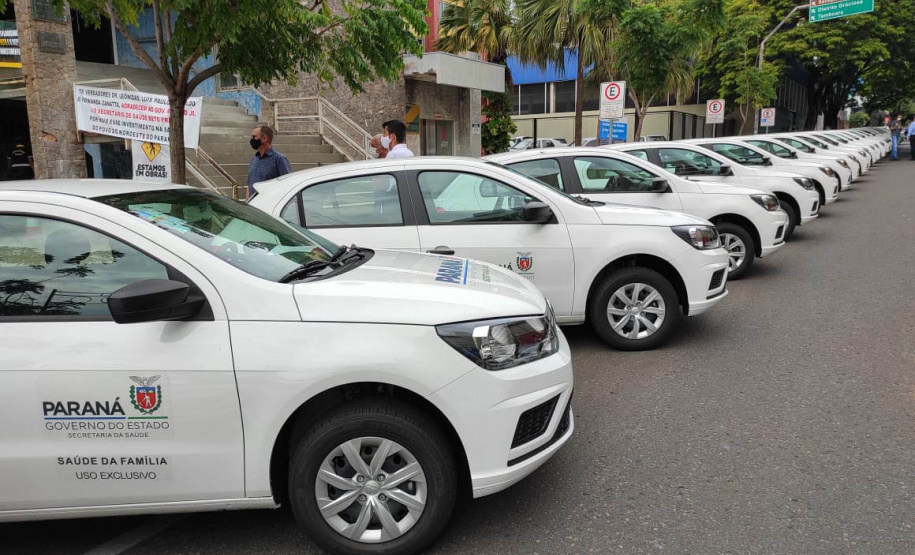 Saúde entrega 51 e veículos e libera quase R$ 14 milhões de investimentos na região de Paranavaí