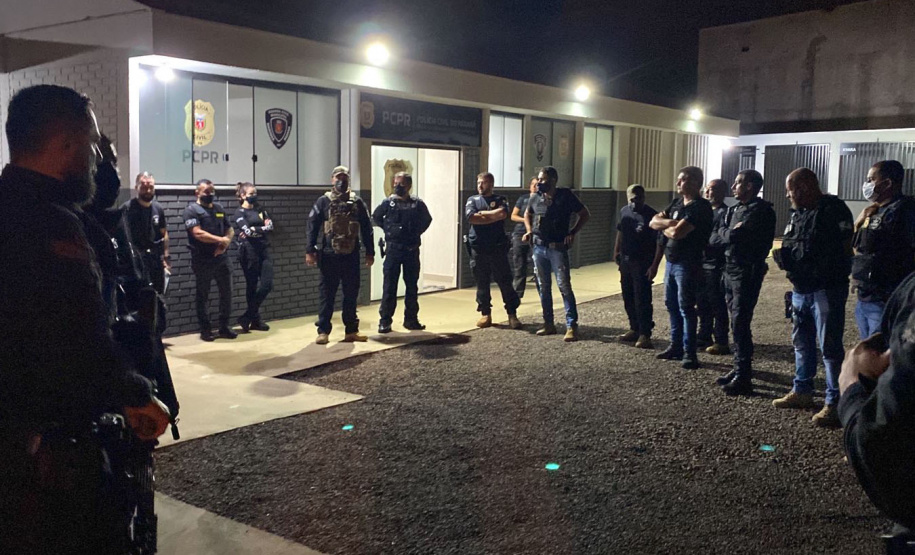 PCPR realiza operação contra organização criminosa que atua na Casa de Custódia de Maringá