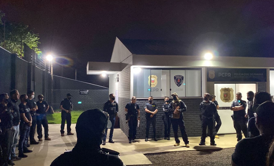 PCPR realiza operação contra organização criminosa que atua na Casa de Custódia de Maringá