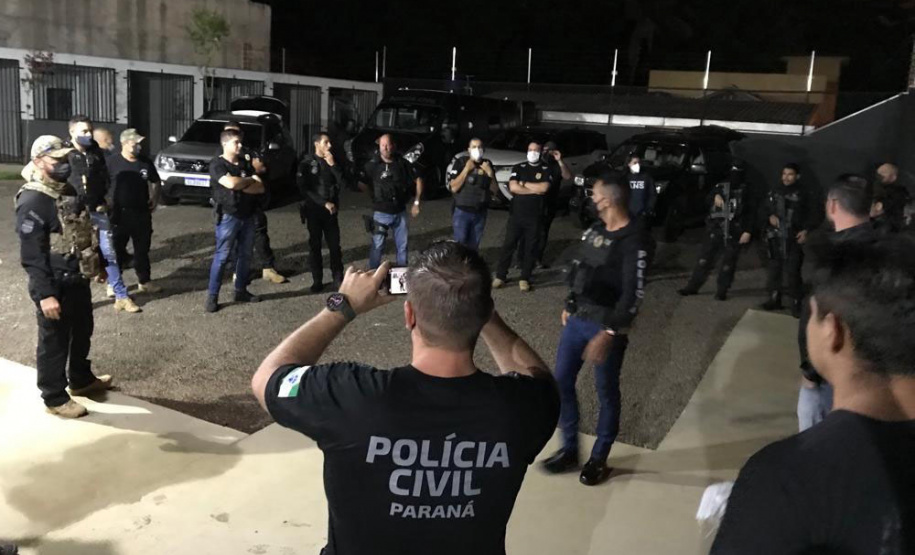 PCPR realiza operação contra organização criminosa que atua na Casa de Custódia de Maringá