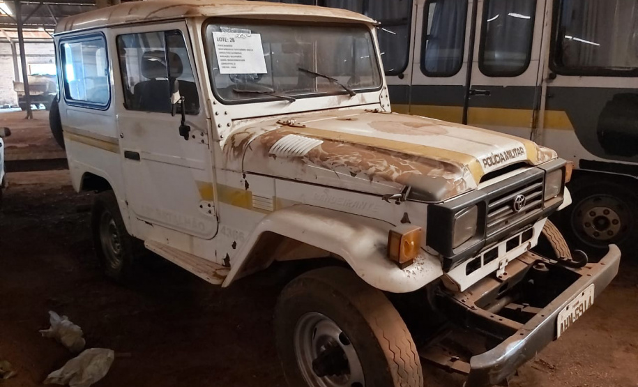 Novo leilão online de 301 veículos tem lances iniciais a partir de R$ 442,50