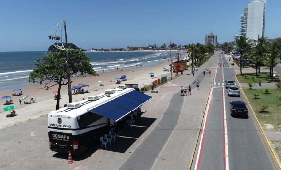 PCPR utiliza drones para monitoramento durante a Operação Verão