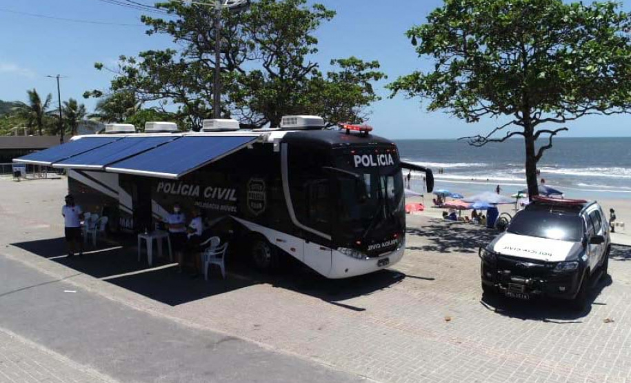 PCPR utiliza drones para monitoramento durante a Operação Verão