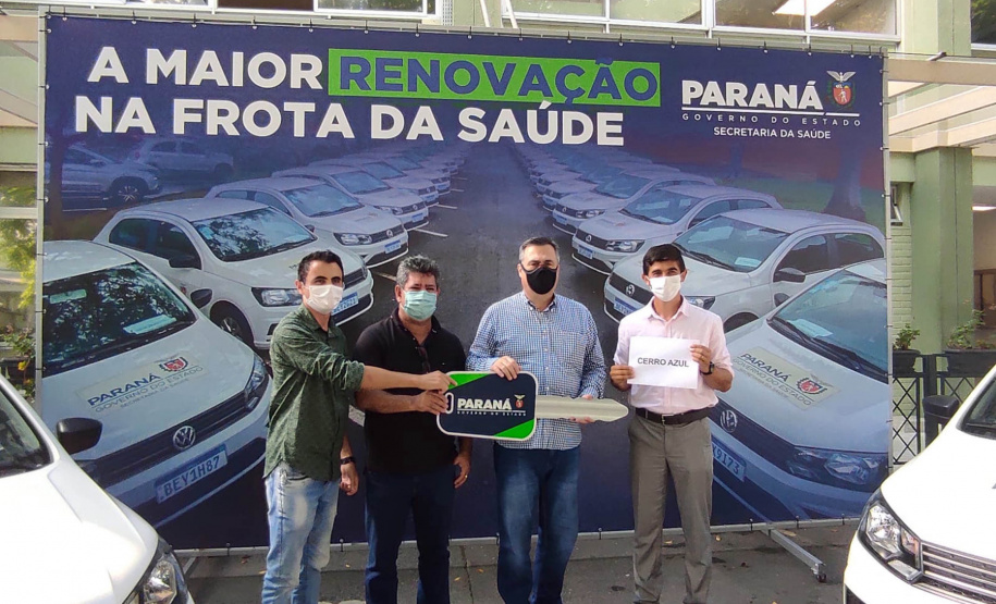Governo do Estado inicia segunda etapa de entrega de carros para Saúde da Família