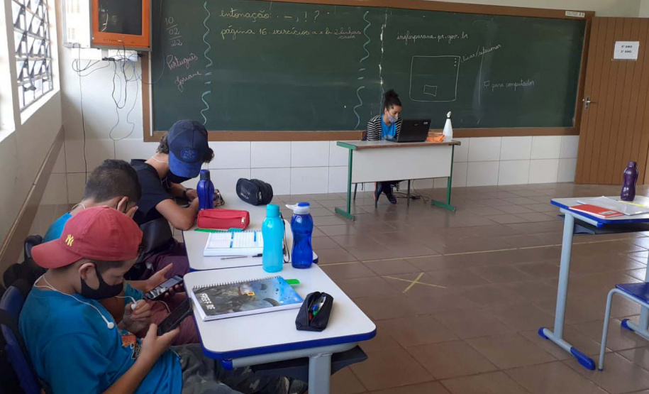 Primeira semana de aulas na rede estadual tem frequência superior a 85%