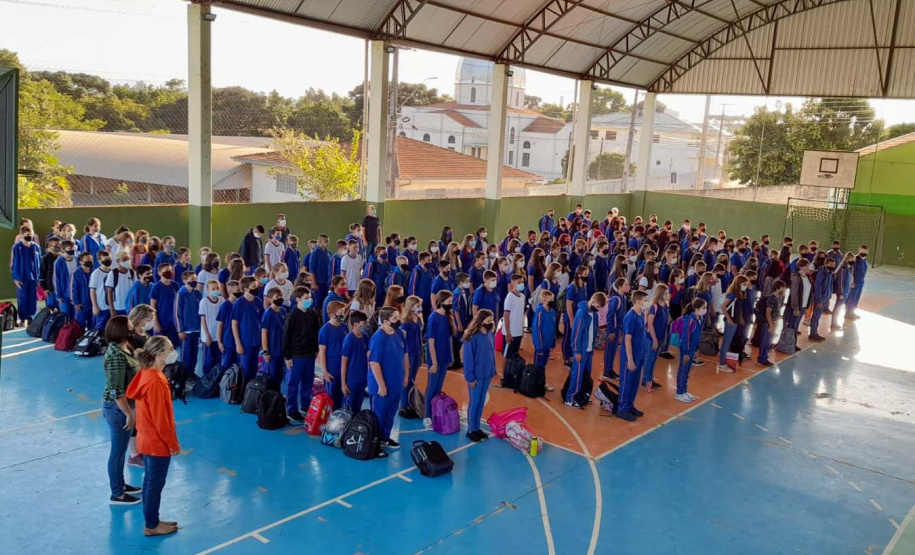 Primeira semana de aulas na rede estadual tem frequência superior a 85%