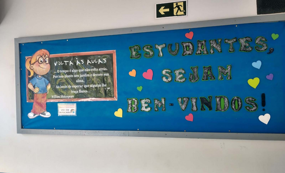 Primeira semana de aulas na rede estadual tem frequência superior a 85%