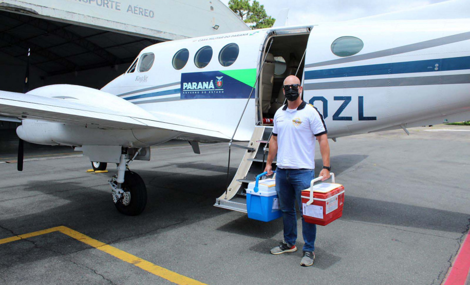 Com suporte do Estado, órgãos para transplante são levados de Francisco Beltrão para Curitiba e podem salvar até cinco vidas