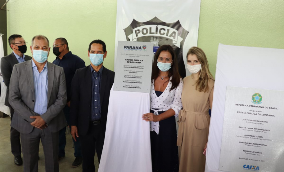 Governo do Estado entrega entrega Cadeia Pública de Londrina