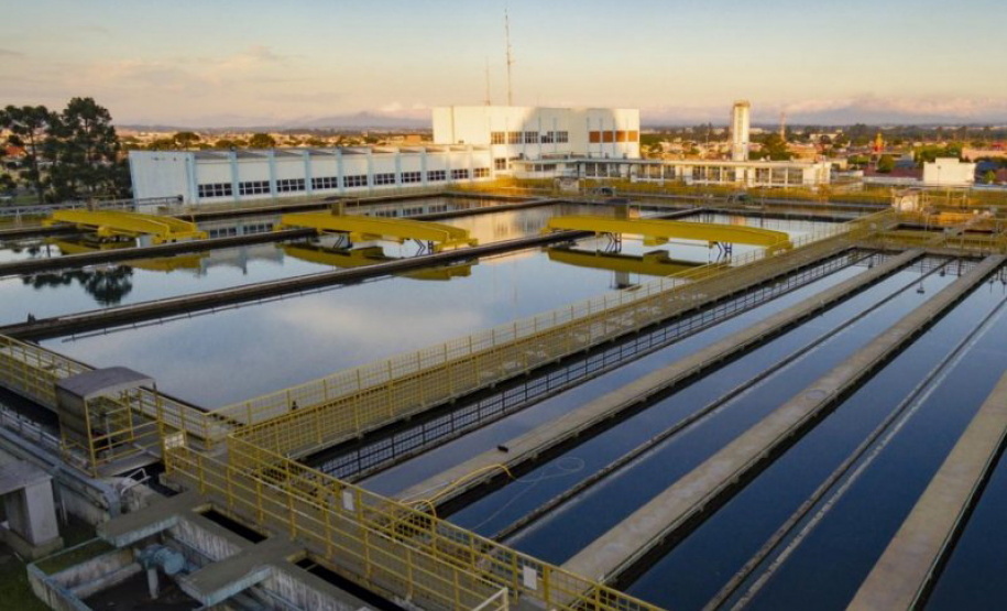 Estação de Tratamento de Água Iguaçu, a maior do estado