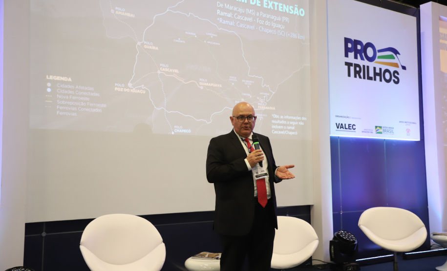 Nova Ferroeste ganha espaço durante a 26ª Intermodal South America
