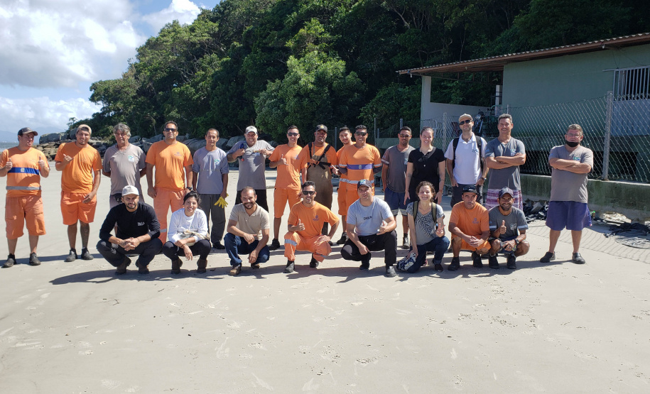 Começam vistorias do projeto Selo Verde, na Ilha do Mel