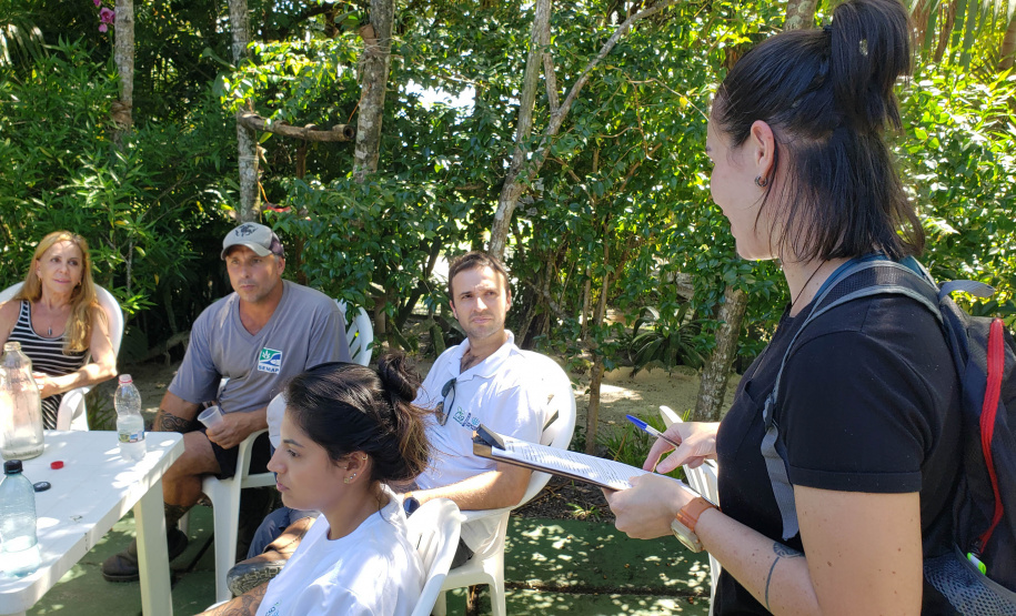 Começam vistorias do projeto Selo Verde, na Ilha do Mel