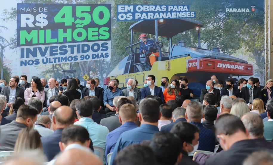 Governo investe mais de R$ 450 milhões em obras urbanas nos municípios do Paraná