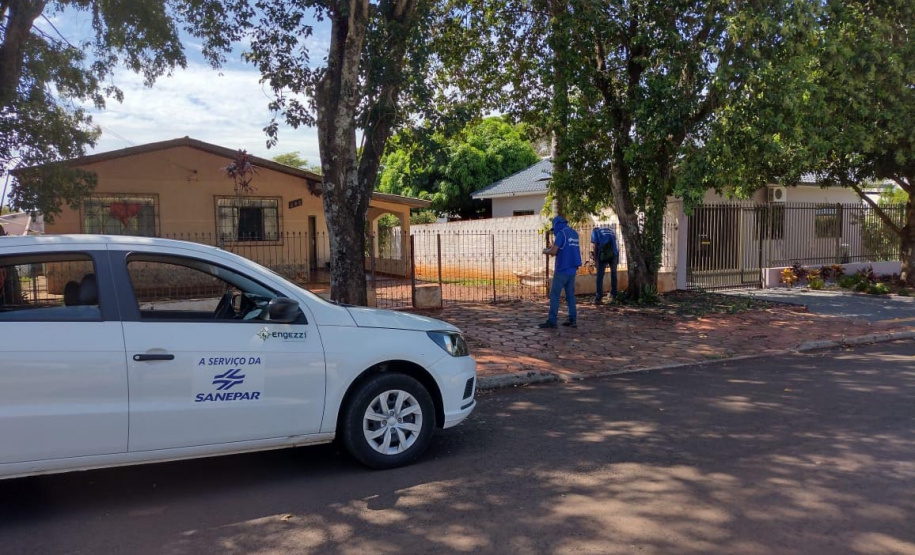 Ligações de esgoto são vistoriadas em Santa Terezinha de Itaipu