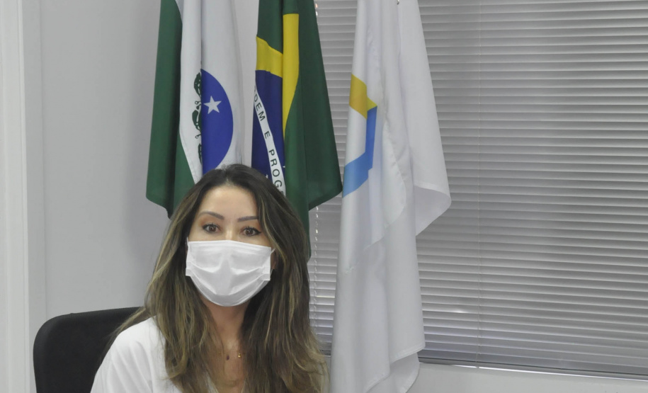Reuniãop com a prieira dama do estado e presidente do Conselho de Ação Solidária do Paraná, Luciana Saito Massa -