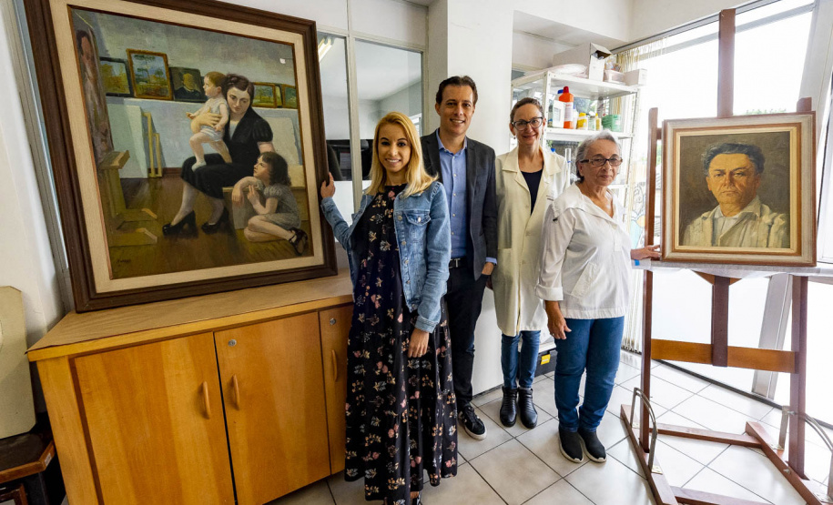 MCAA recebe obras de José Daros, aluno de Andersen notório pelos seus retratos