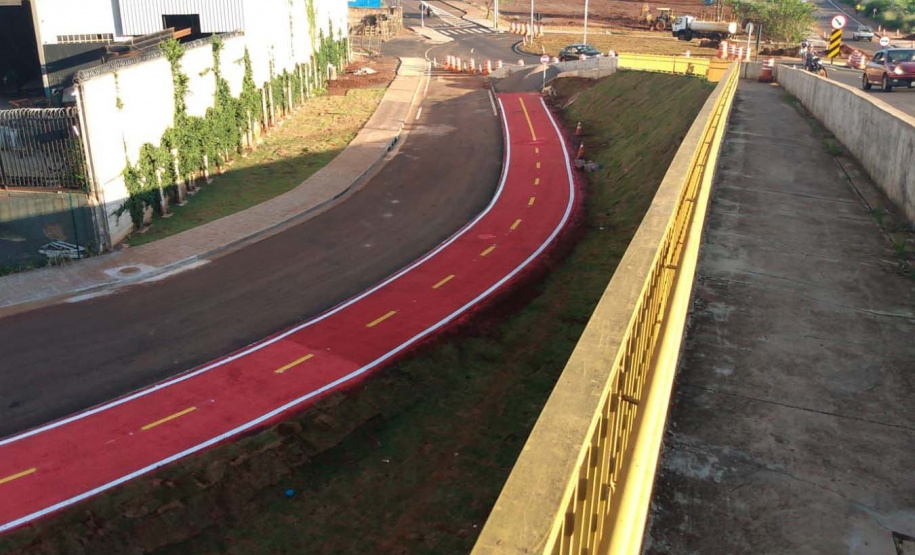 DER/PR realiza liberação total de novas alças de viaduto em Cascavel