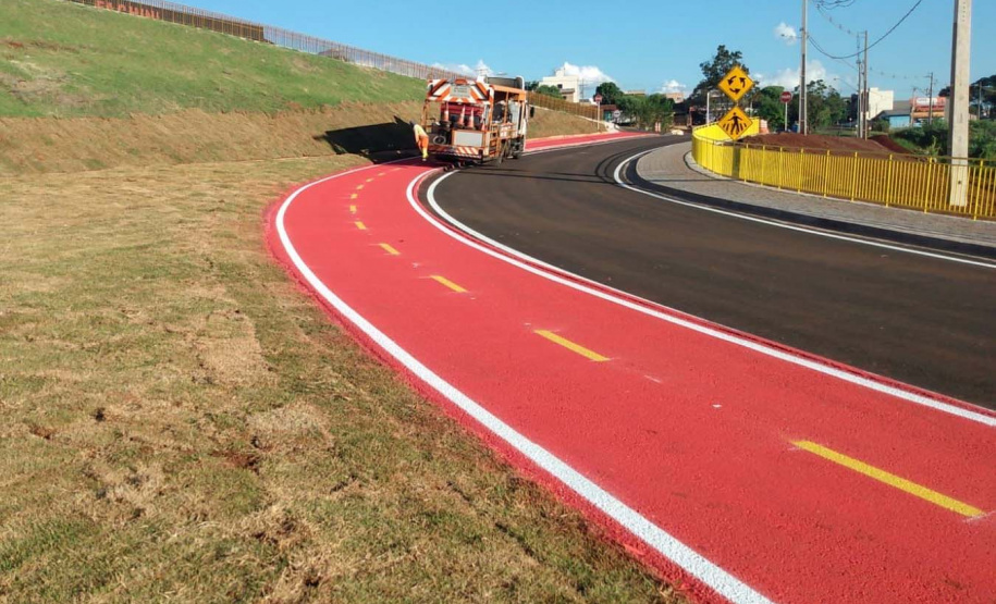 DER/PR realiza liberação total de novas alças de viaduto em Cascavel