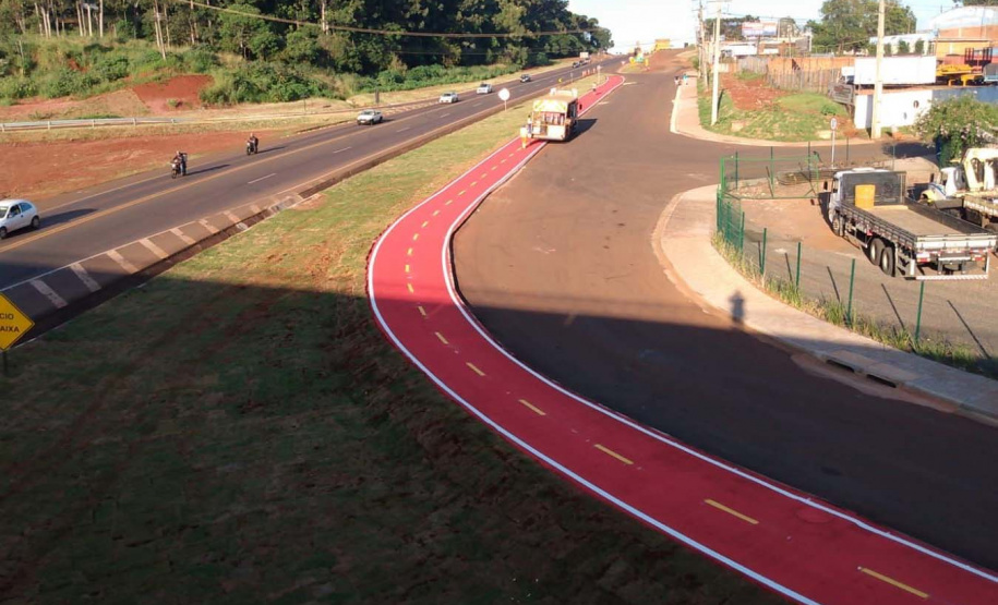 DER/PR realiza liberação total de novas alças de viaduto em Cascavel