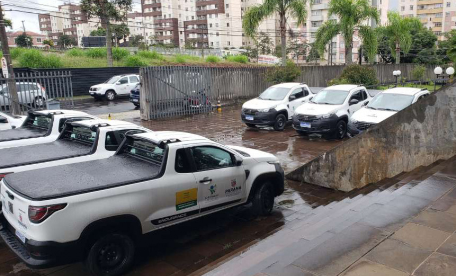 Novos veículos vão agilizar a assistência técnica aos agricultores do Paraná
