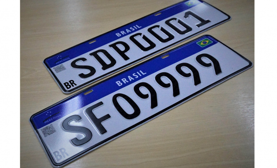 Paraná inicia nova sequência alfanumérica de placas veiculares