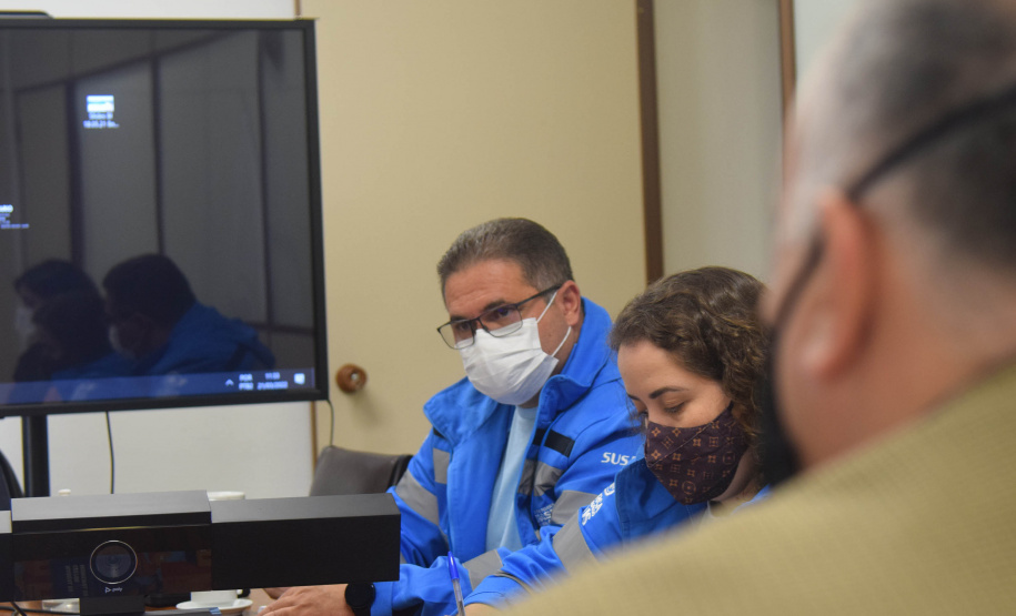 Sesa participa de treinamento para a criação da Força Estadual do SUS para incidentes com múltiplas vítimas