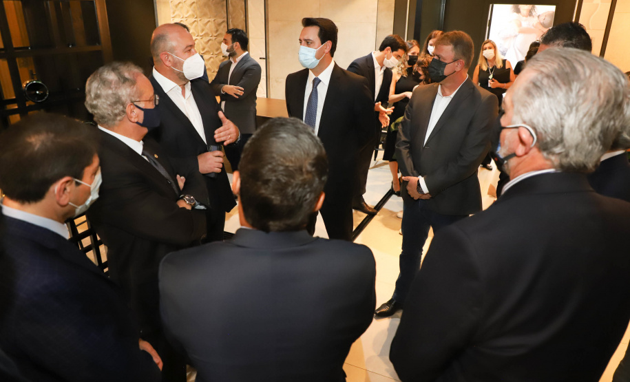 Governador Carlos Massa Ratinho Junior Visita a Fabrica da Incepa em Campo Largo.