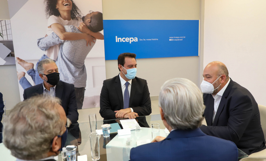 Governador Carlos Massa Ratinho Junior Visita a Fabrica da Incepa em Campo Largo.