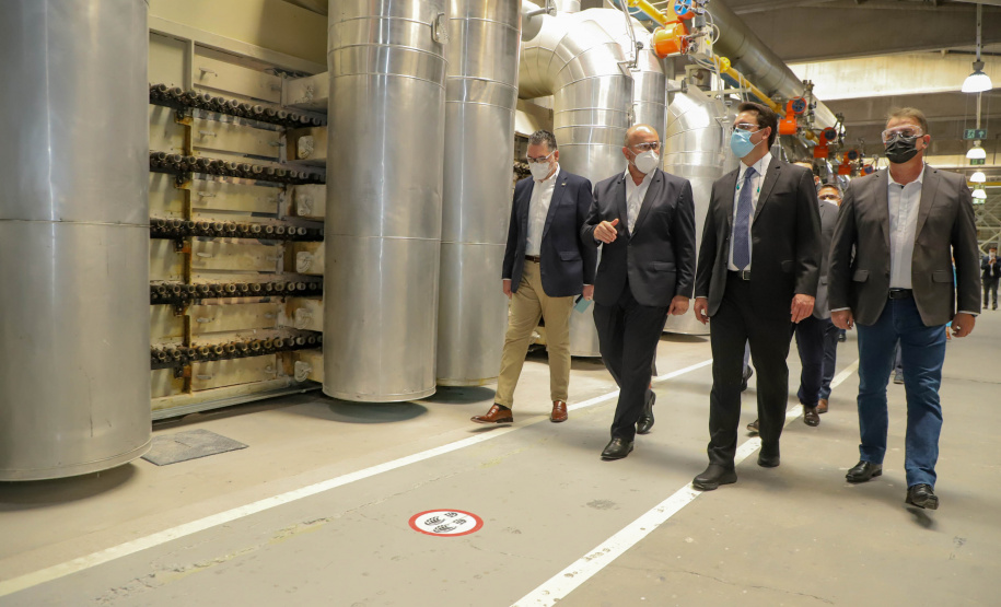 Governador Carlos Massa Ratinho Junior Visita a Fabrica da Incepa em Campo Largo.