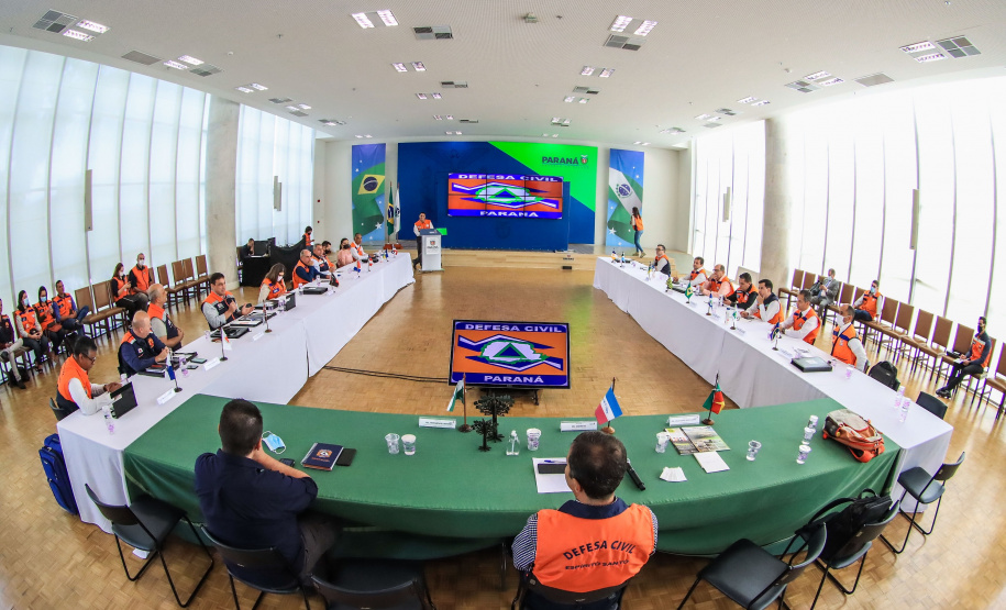 Paraná sedia reunião dos Coordenadores Estaduais de Defesa Civil de todo o Brasil