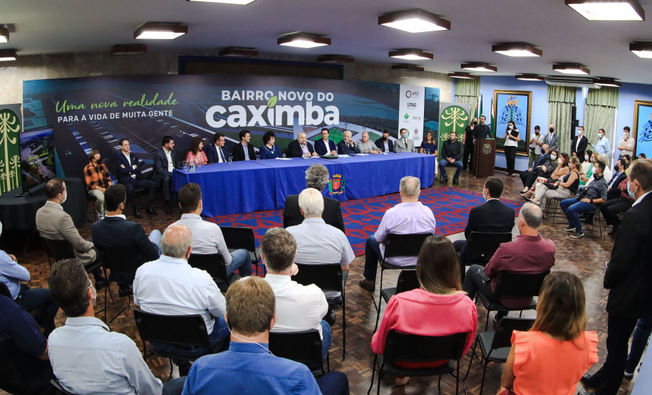 Lançamento do Edital da licitação do bairro novo da Caximba