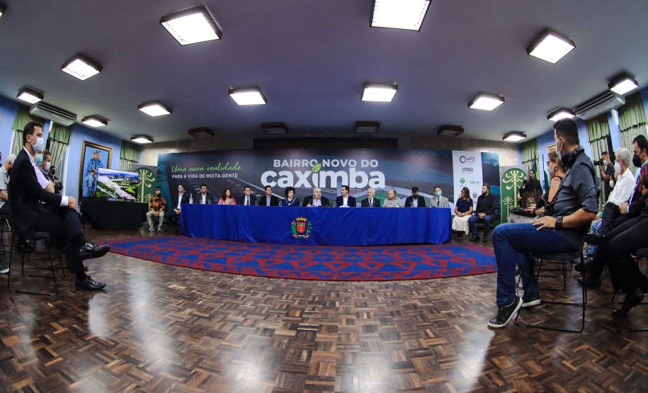 Lançamento do Edital da licitação do bairro novo da Caximba