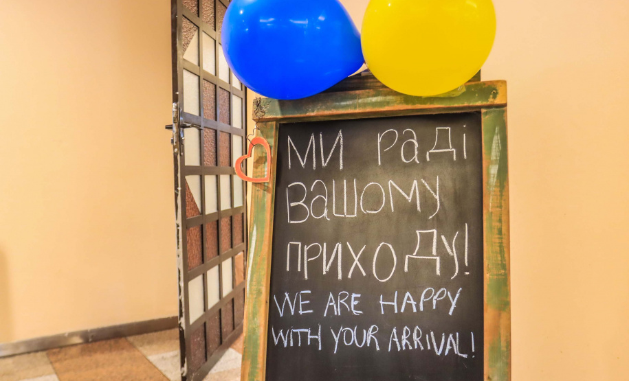 Primeira igreja Batista de Curitiba recebe refugiados ucranianos