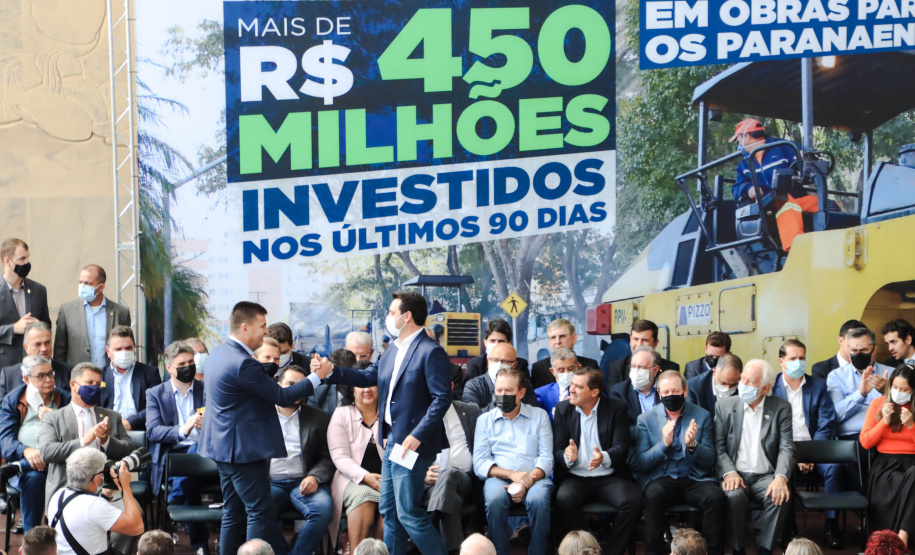 Governo investe mais de R$ 450 milhões em obras urbanas nos municípios do Paraná