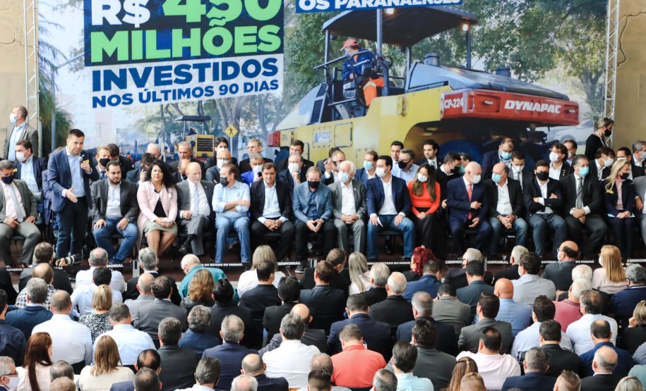 Governo investe mais de R$ 450 milhões em obras urbanas nos municípios do Paraná