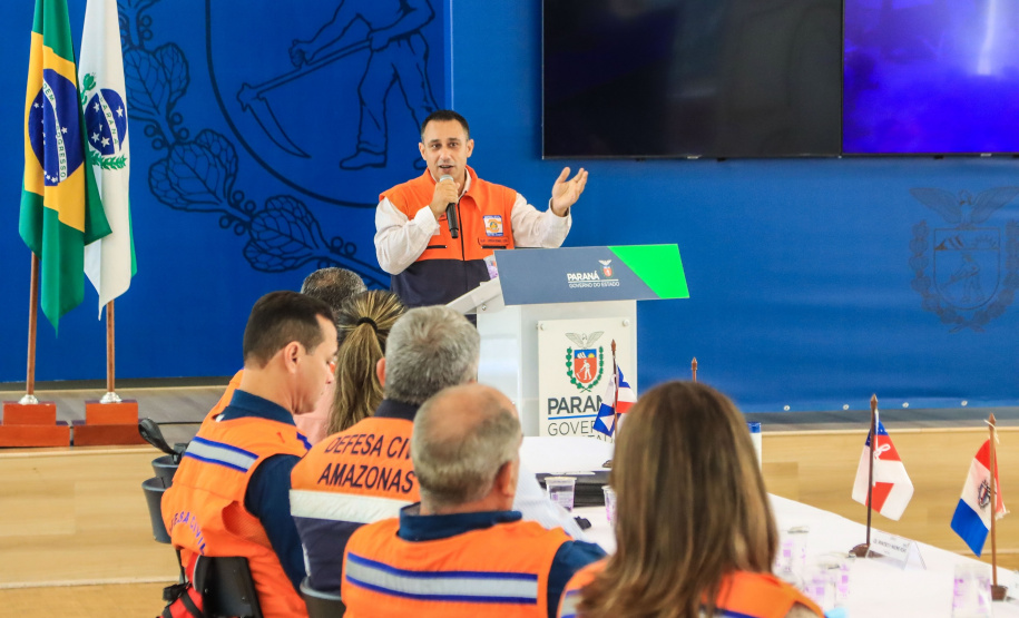 Paraná sedia reunião dos Coordenadores Estaduais de Defesa Civil de todo o Brasil