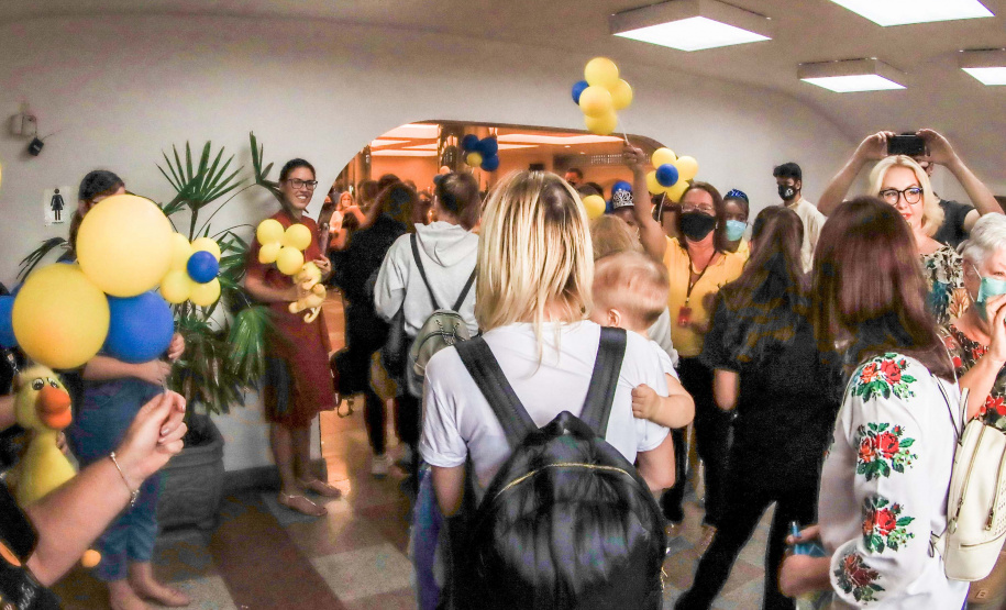 Primeira igreja Batista de Curitiba recebe refugiados ucranianos