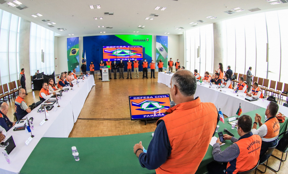 Paraná sedia reunião dos Coordenadores Estaduais de Defesa Civil de todo o Brasil