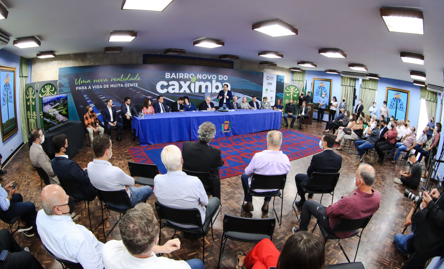 Lançamento do Edital da licitação do bairro novo da Caximba