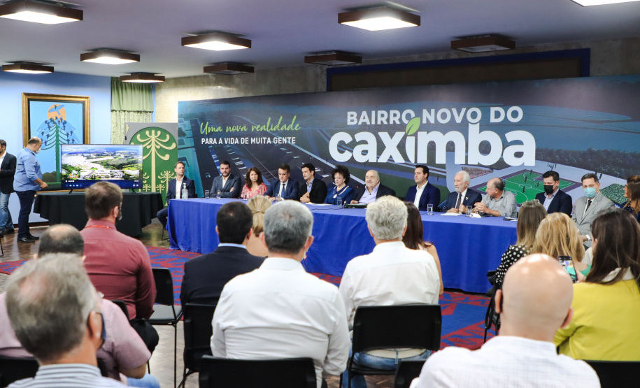 Lançamento do Edital da licitação do bairro novo da Caximba